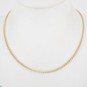 NWT Givenchy Gold Plated Chain Necklace 18"